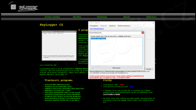 Keylogger - snímání softwarové i hardwarové klávesnice